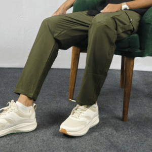 Olive Color 5 Pocket Cargo Pent | Dobby Fabric